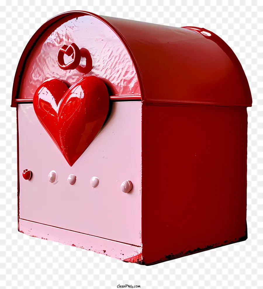 Kotak Surat Valentine，Kotak Surat Jantung PNG