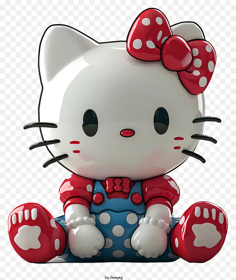 Maskot Hello Kitty Gaya Realistis，Halo Kitty PNG