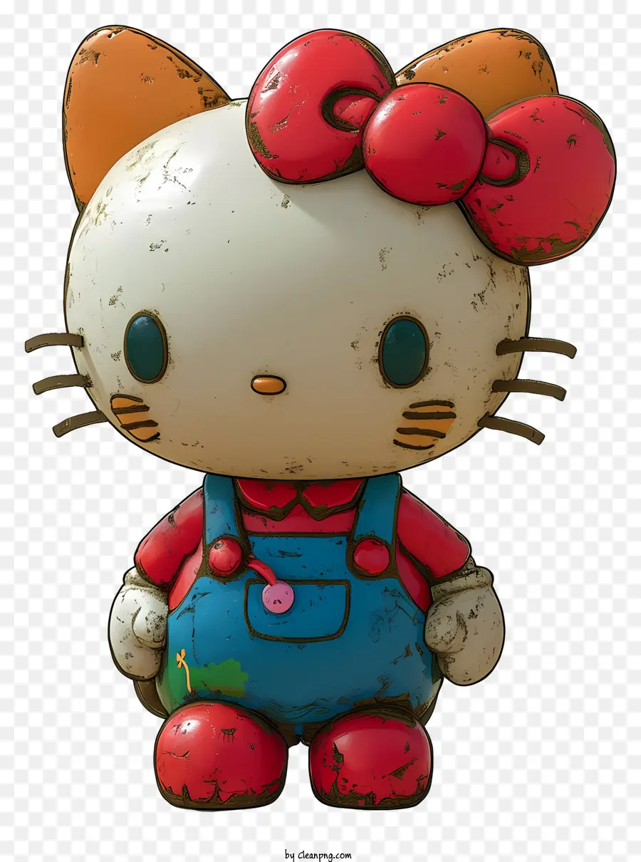 Maskot Hello Gaya 3d Realistis，Hello Kitty PNG