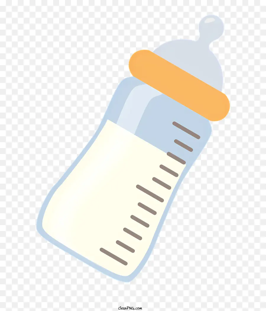 Botol Bayi Plastik，Botol Bayi Dengan Dasar Putih PNG