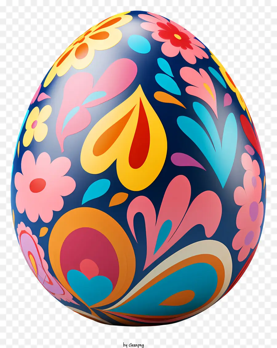 Telur Paskah Gaya Realistis，Telur Beraneka Warna PNG