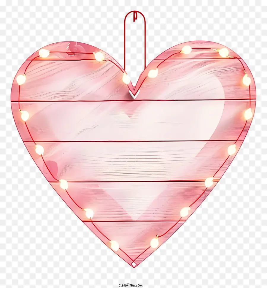Papan Tanda Valentine Datar，Tanda Hati Merah Muda PNG