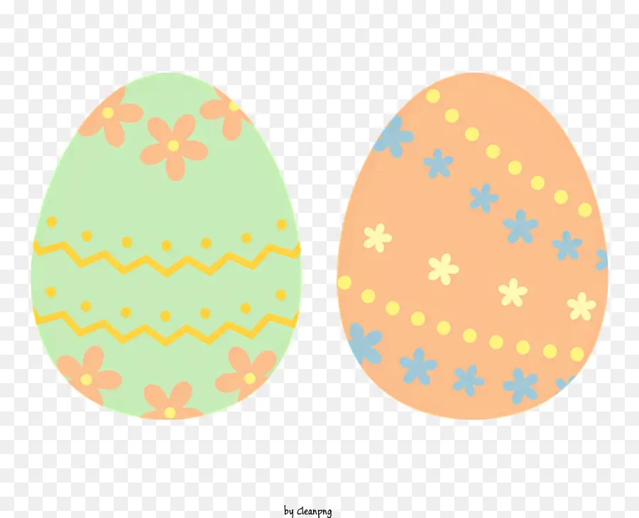 Paskah，Telur Berwarna Warni PNG