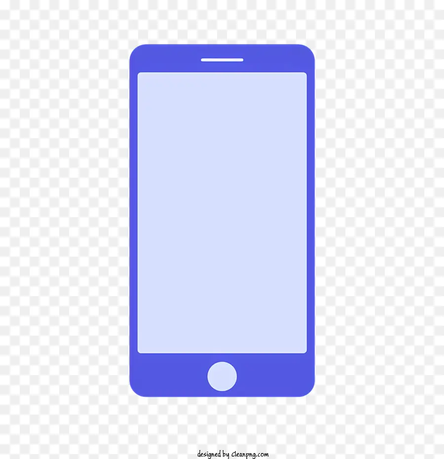 Smartphone，Biru PNG