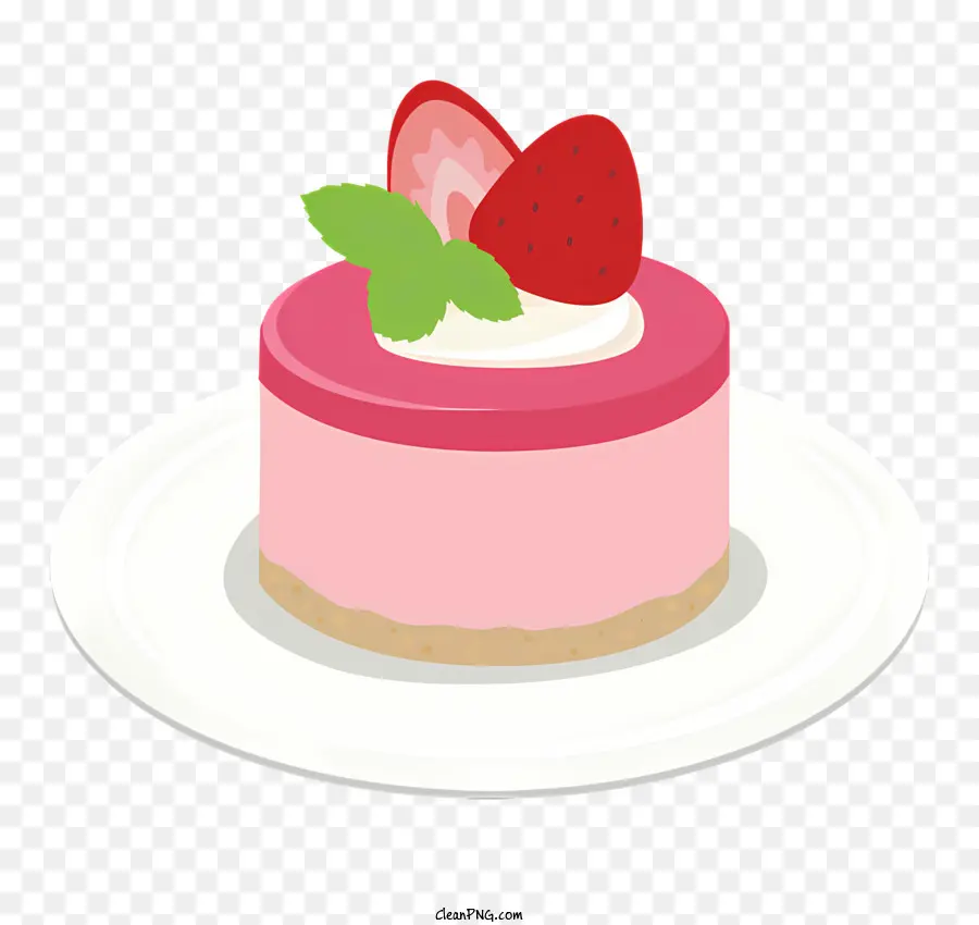Makanan，Kue Pink PNG