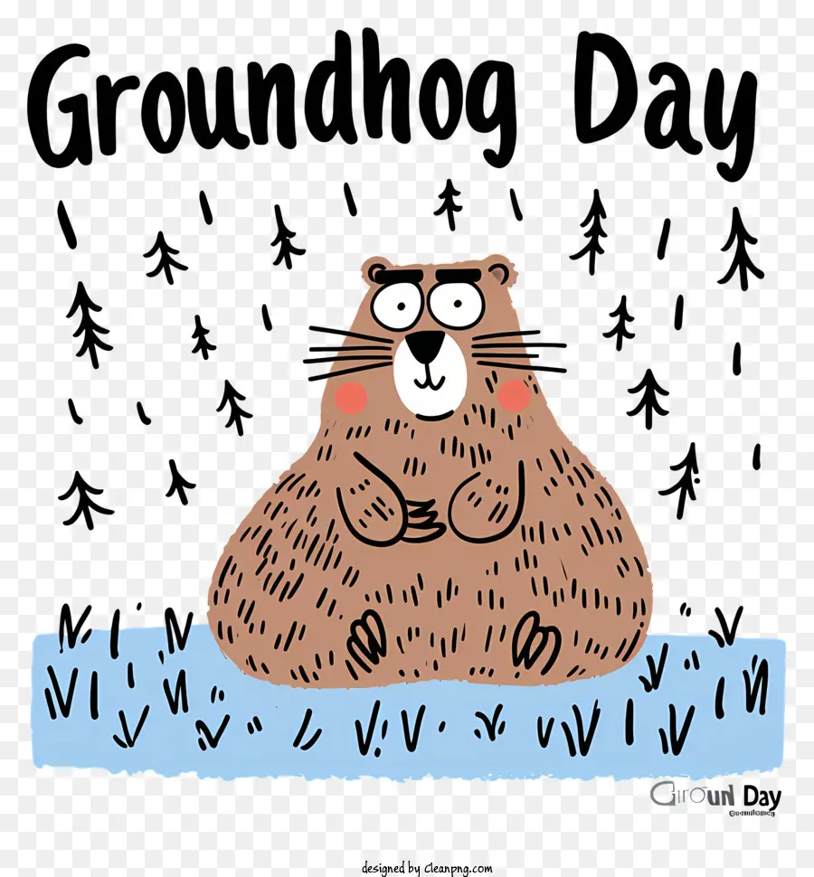 Hari Groundhog，Babi Tanah PNG