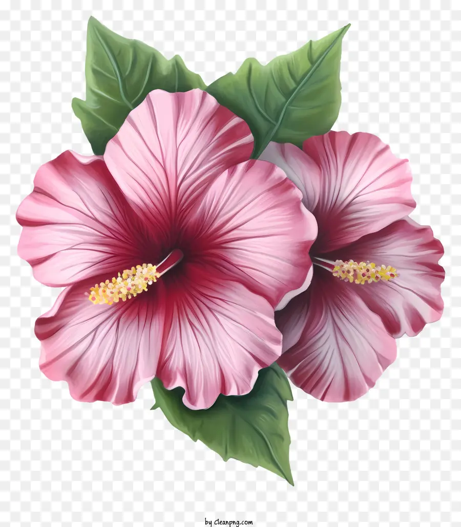 Ikon Rose Of Sharon，Bunga Kembang Sepatu Pink PNG
