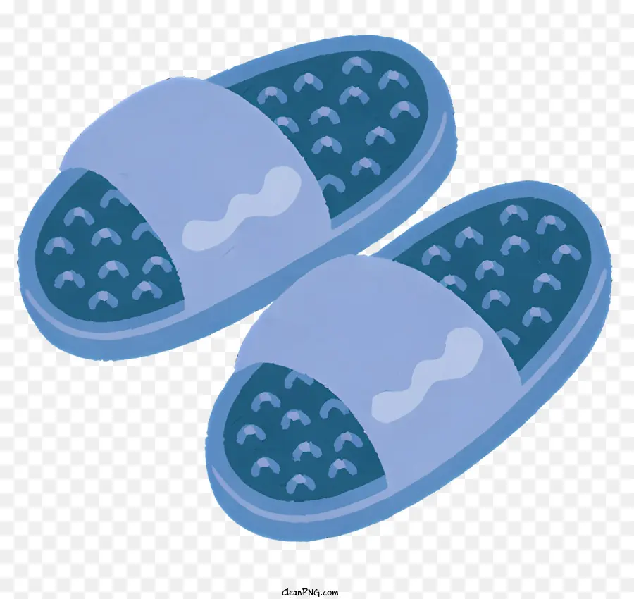 Sandal Jepit，Flip Flop Biru PNG