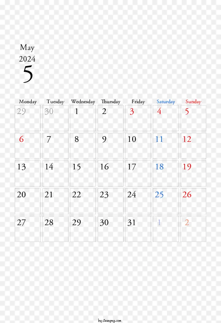 Kalender Mei 2024，Kalender Agustus PNG