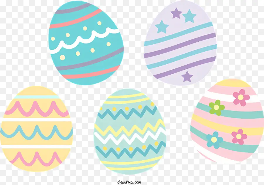 Selamat Paskah，Telur Yang Dihiasi PNG