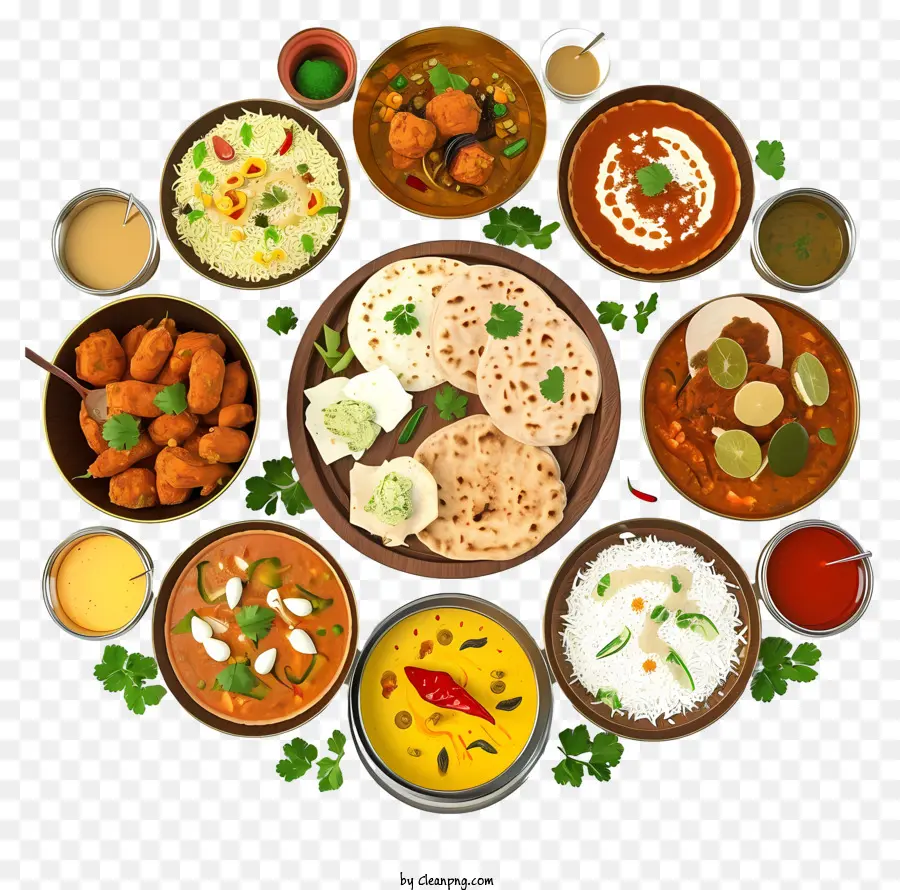 Masakan India 3d Yang Realistis，Masakan India PNG