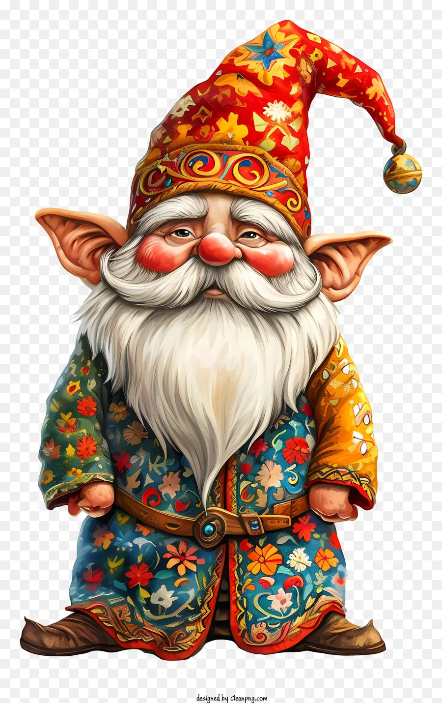 Ortodoks Tahun Baru，Gnome Berwarna Warni PNG