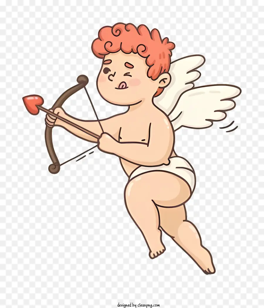 Cupid，Kartun Cupid PNG
