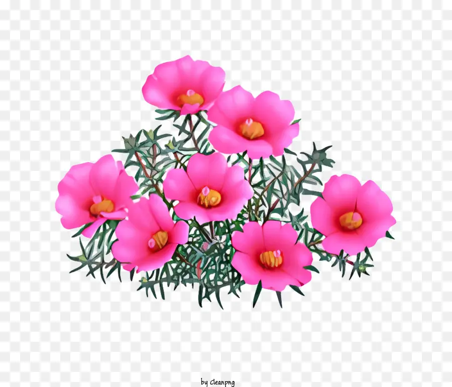Bunga，Bunga Merah Muda PNG