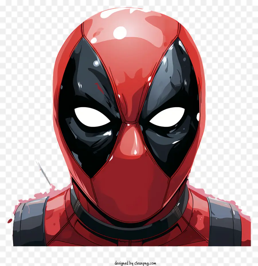 Sketch Style Deadpool，Topeng Deadpool PNG