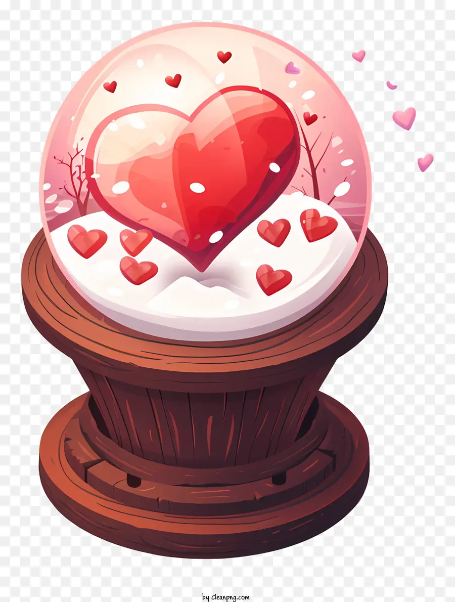 Valentine Snowglobe，Cinta PNG
