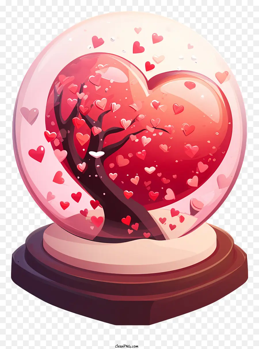 Bola Salju Valentine，Bola Salju PNG