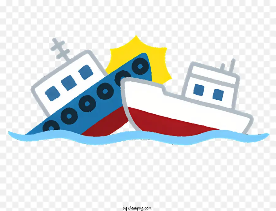 Perahu，Bertabrakan PNG