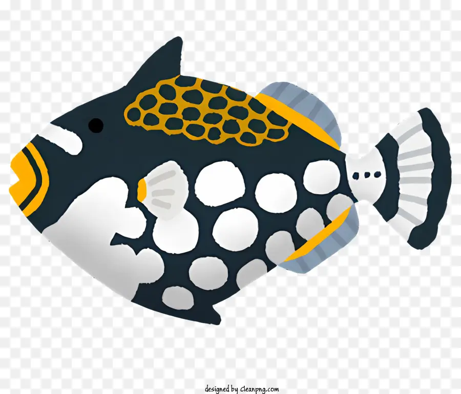 Polka Dot Ikan，Ikan Eksotis PNG