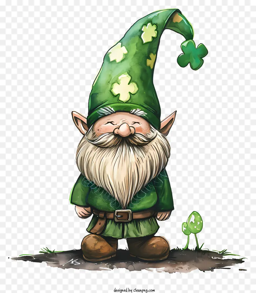 Kurcaci Hari St Patric，Leprechaun PNG