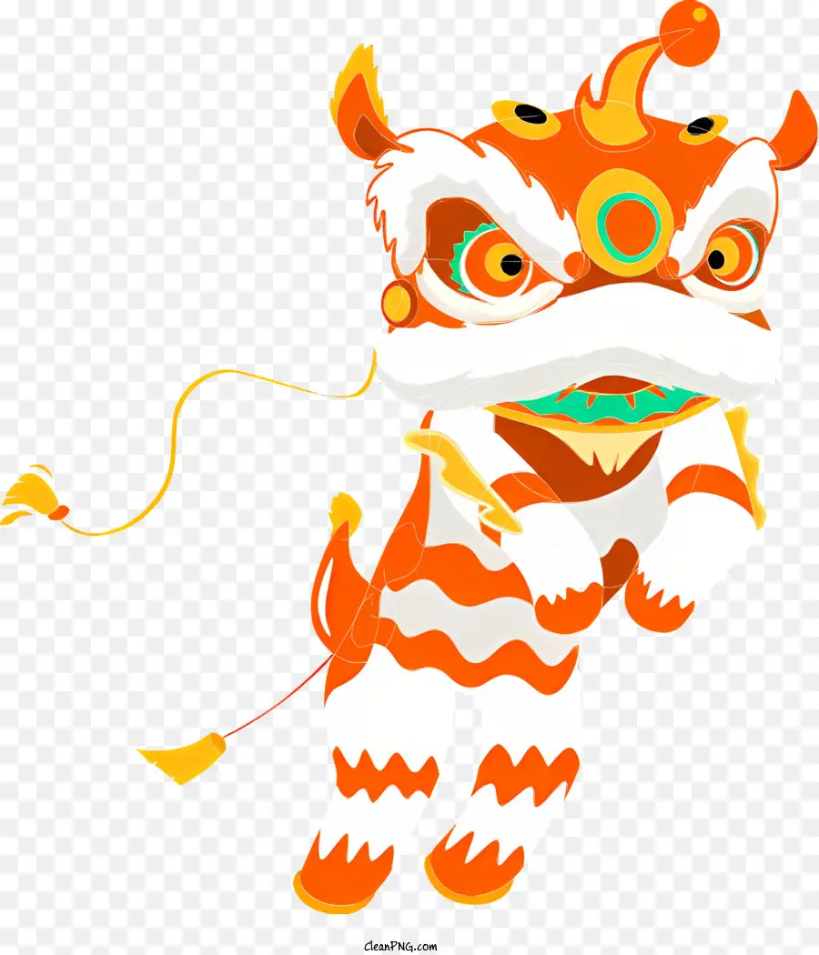 Kucing Oranye Dan Putih，Naga Kucing PNG