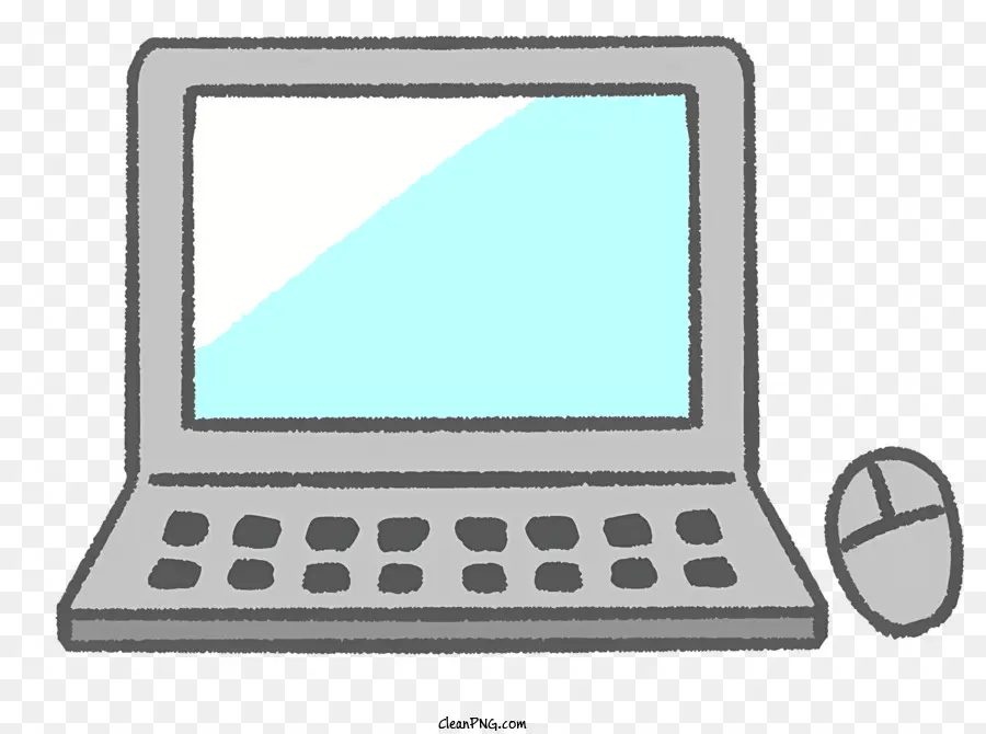 Komputer Laptop，Monitor PNG