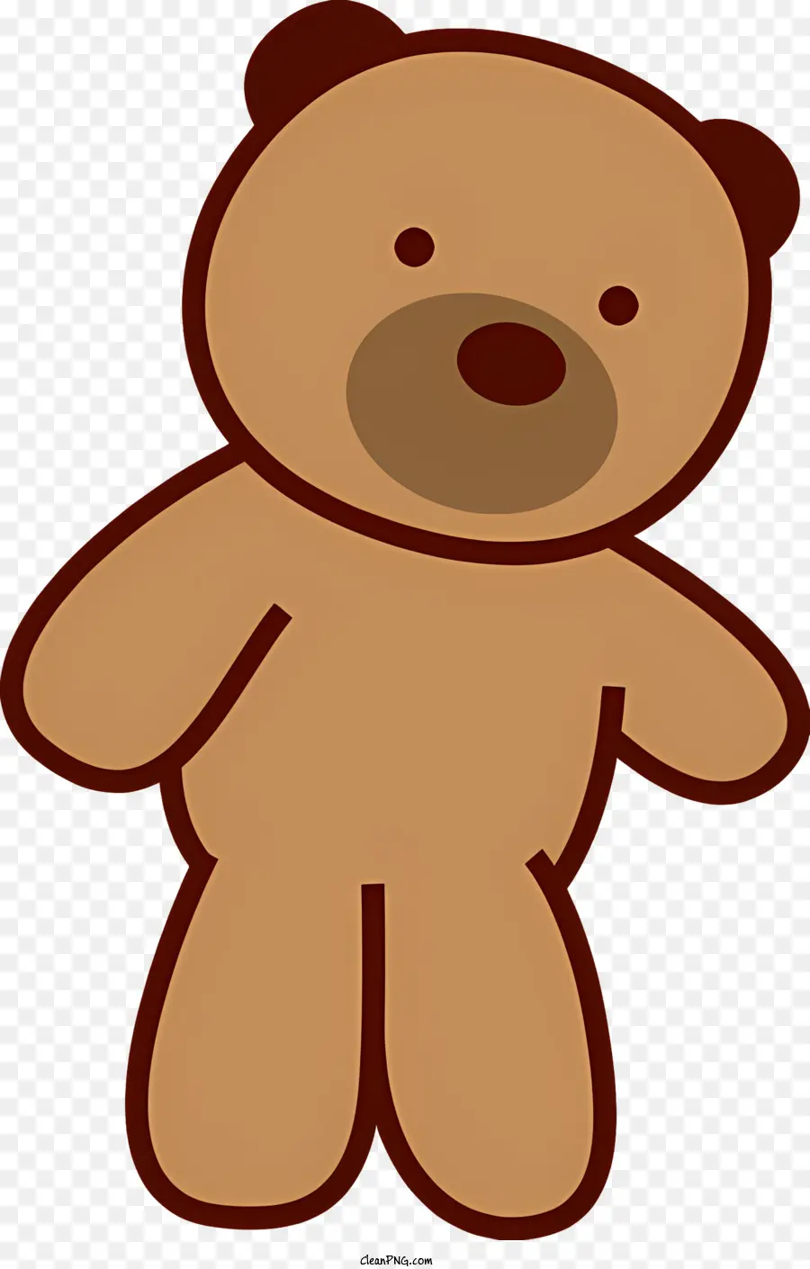 Boneka Beruang，Coklat PNG