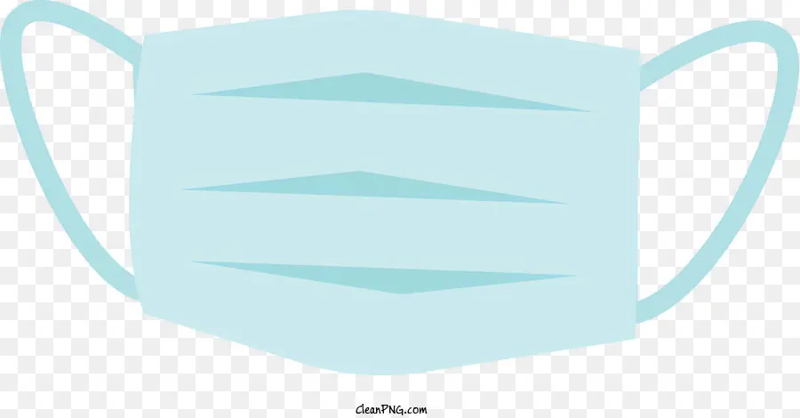 Topeng Wajah Biru，Topeng Pita Putih PNG
