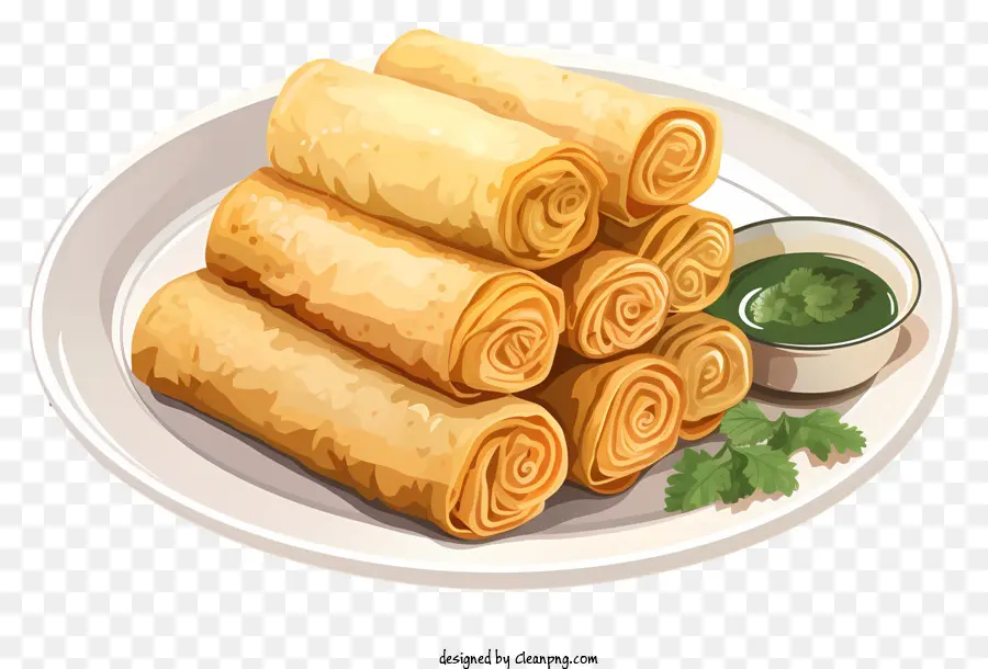 Lumpia Datar，Lumpia PNG