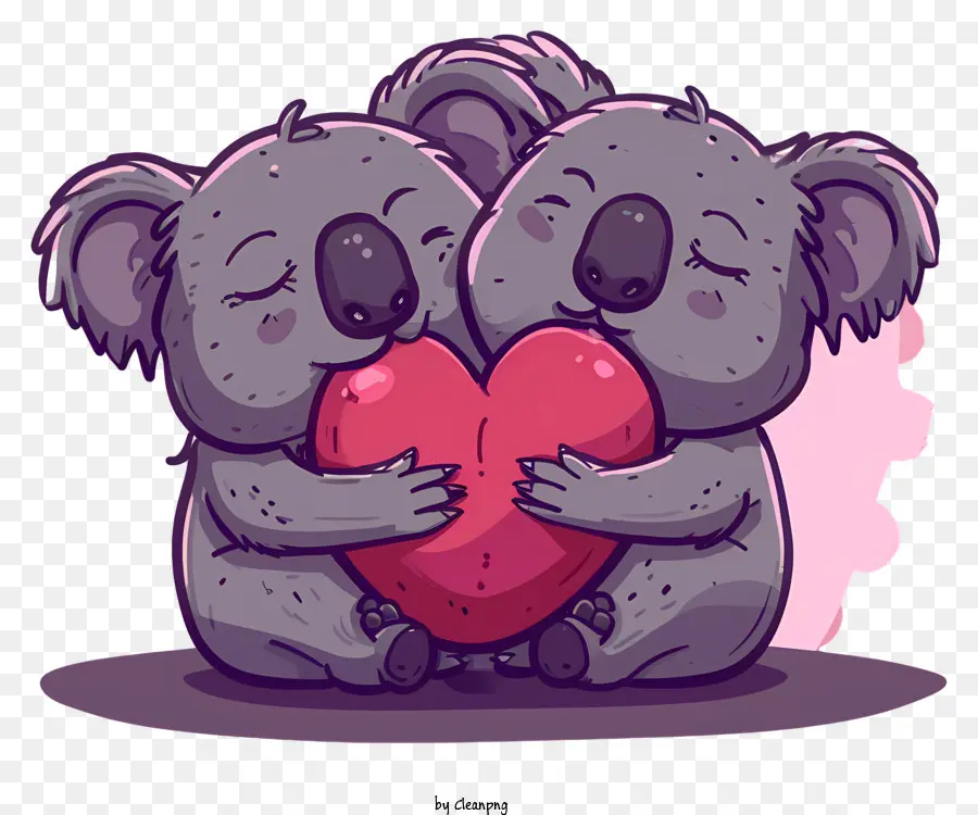 Pecinta Koala，Koala Yang Lucu PNG