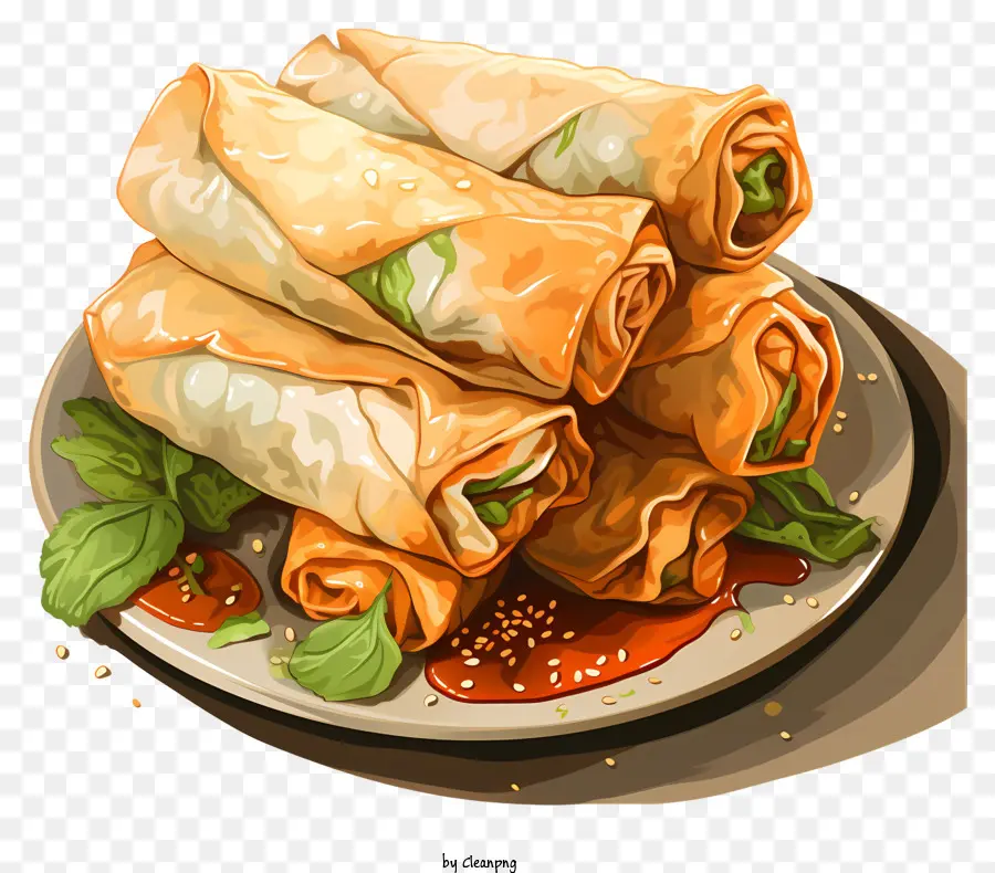 Lumpia Pastel，Lumpia PNG