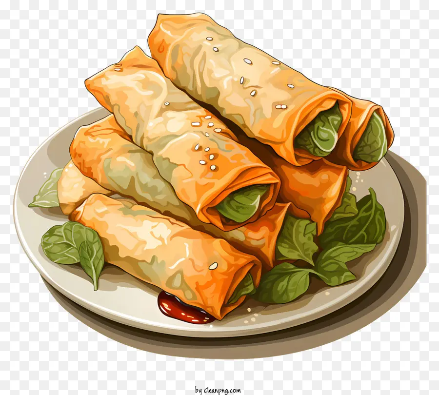 Lumpia Pastel，Lumpia PNG