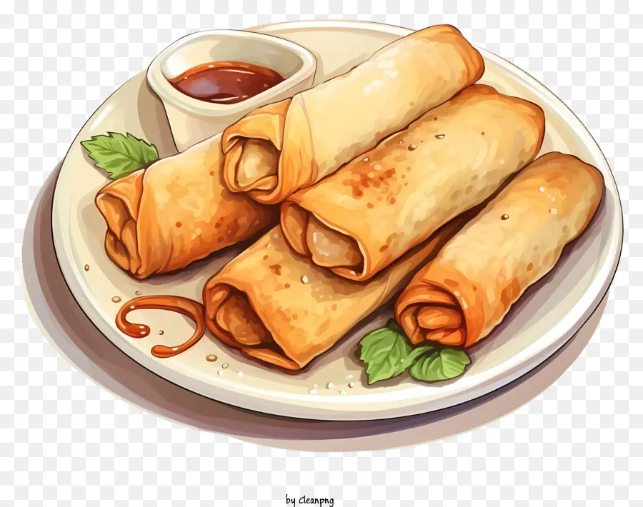 Gaya Sketsa Lumpia，Lumpia PNG