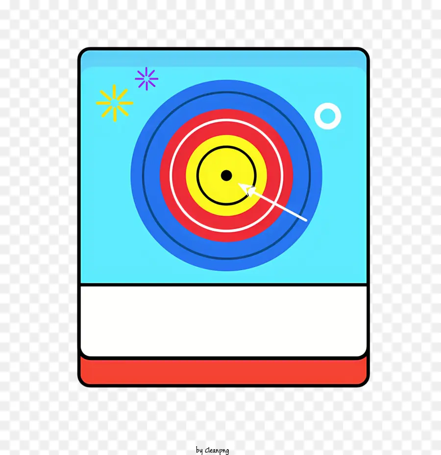 Target Bullseye，Target Penembakan PNG