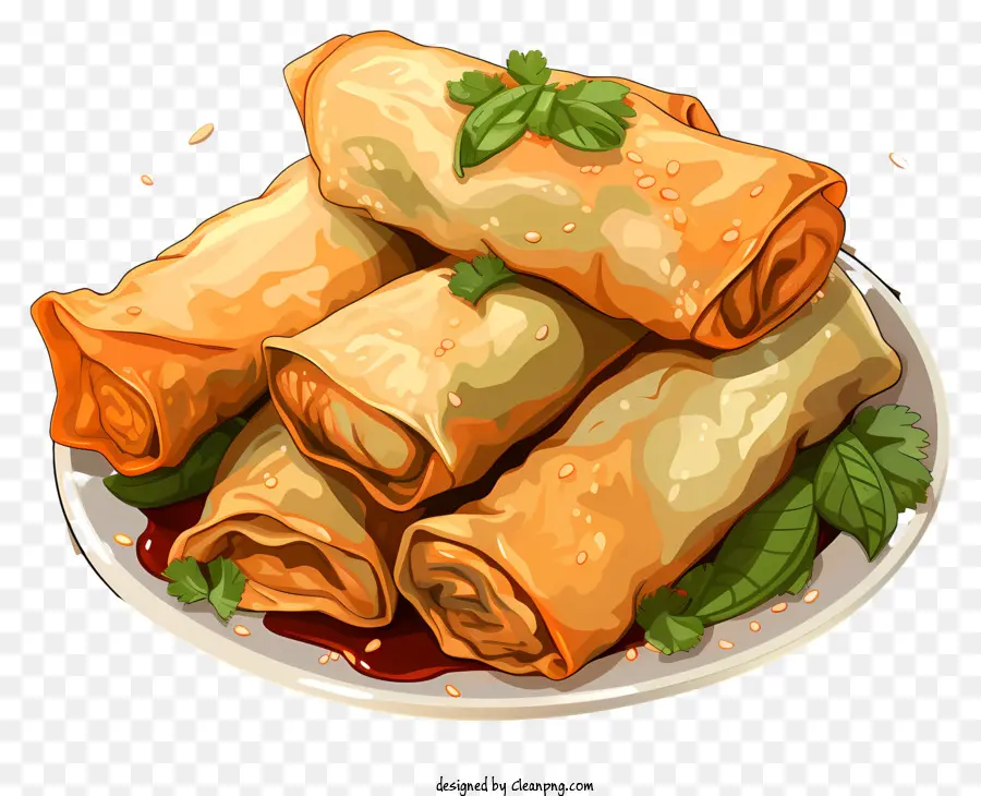 Lumpia Pastel，Lumpia PNG