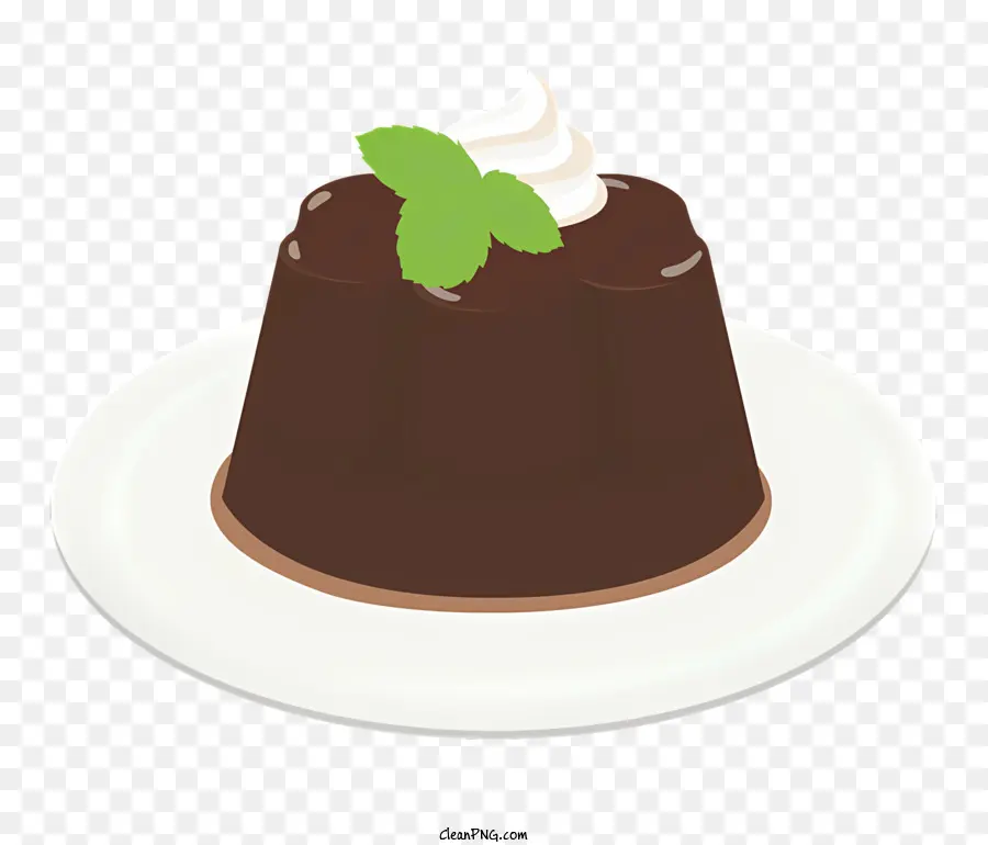 Makanan，Mousse Cokelat Kue PNG