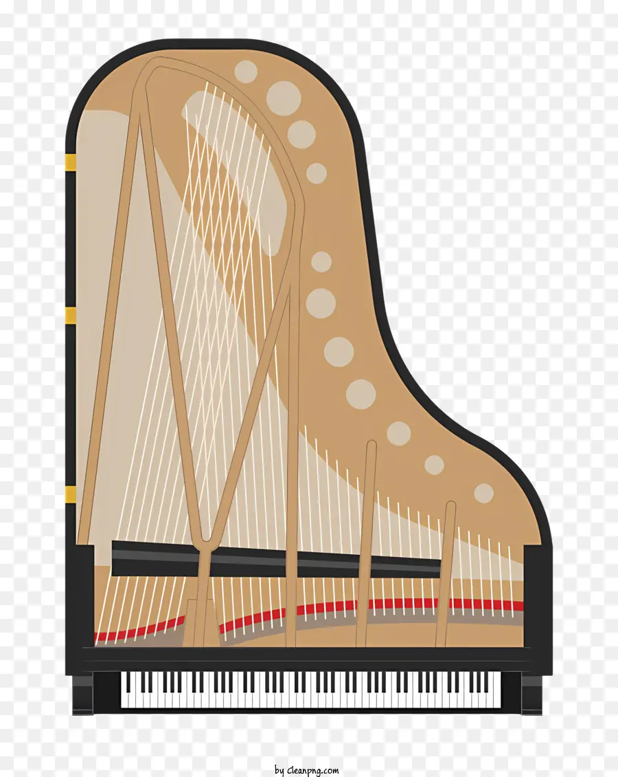 Musik，Piano Besar PNG