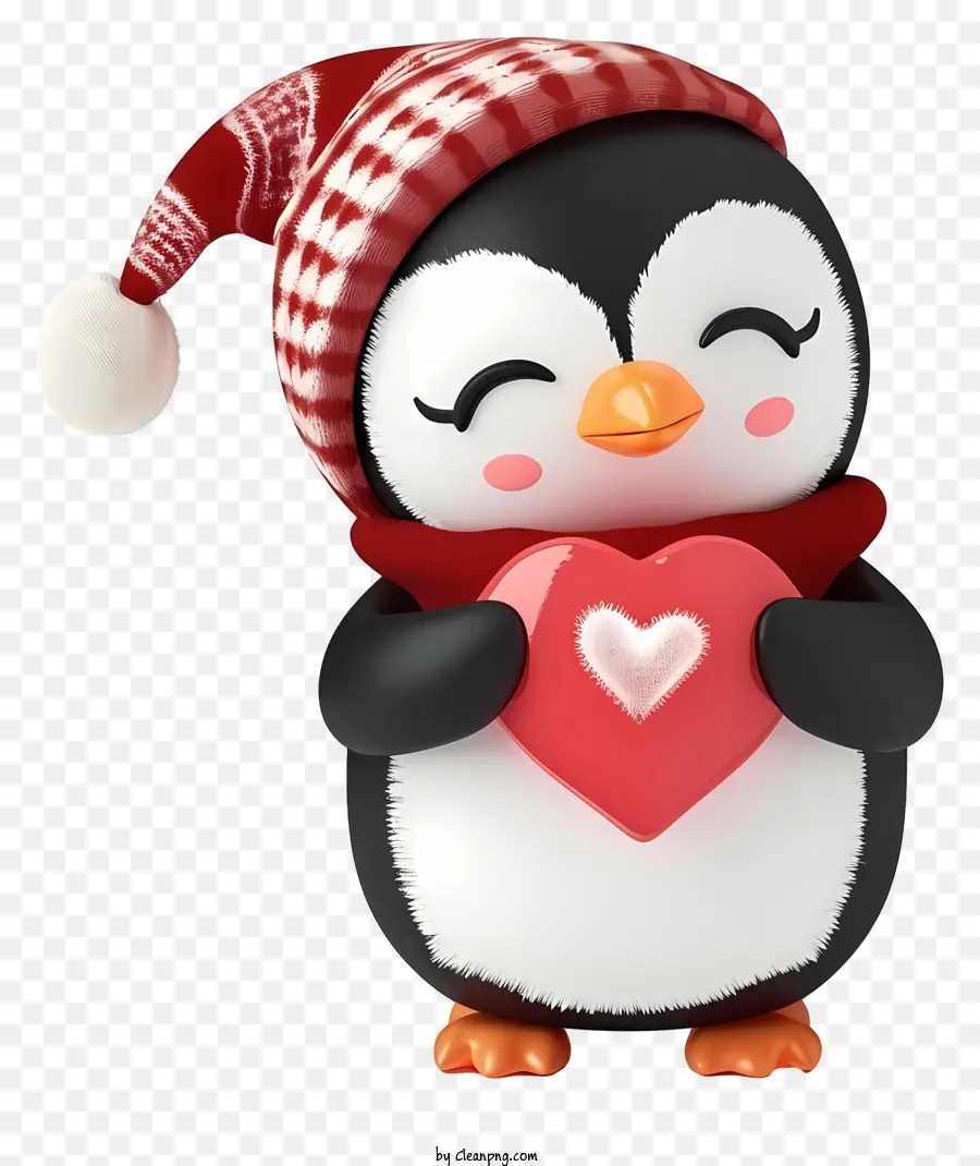 Ikon Penguin Valentine，Lucu Penguin PNG