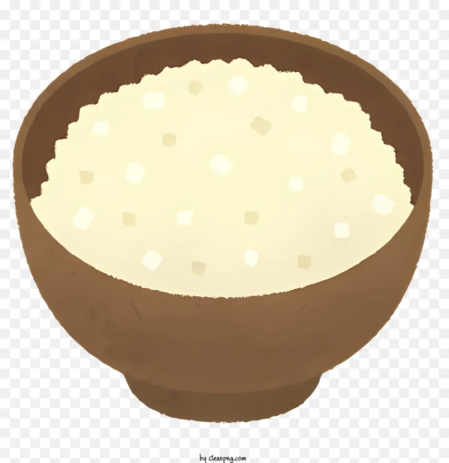 Mangkuk Beras，Nasi Putih PNG