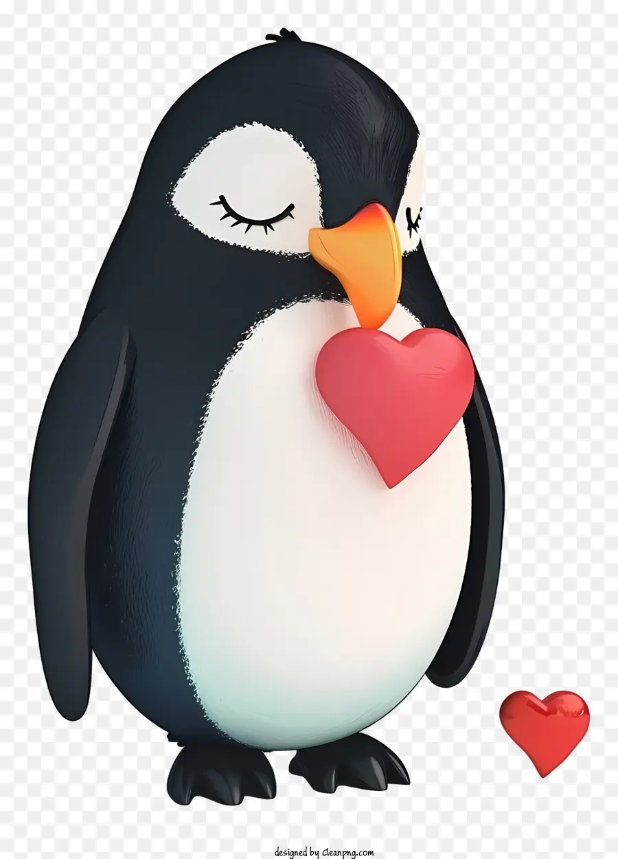 Penguin Valentine Yang Realistis，Penguin PNG