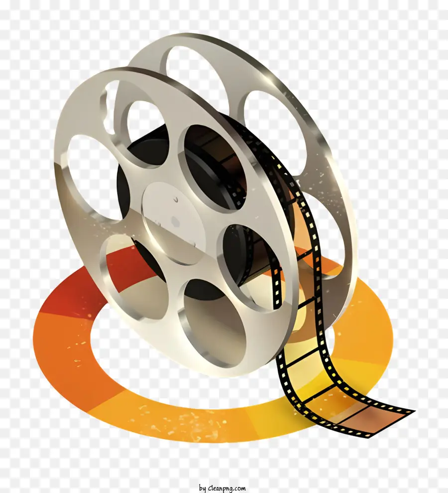 Logo Film，Film Reel PNG