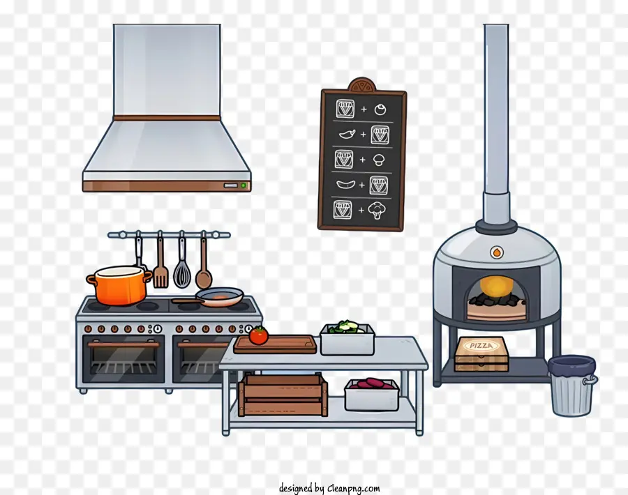 Elemen Toca，Dapur PNG