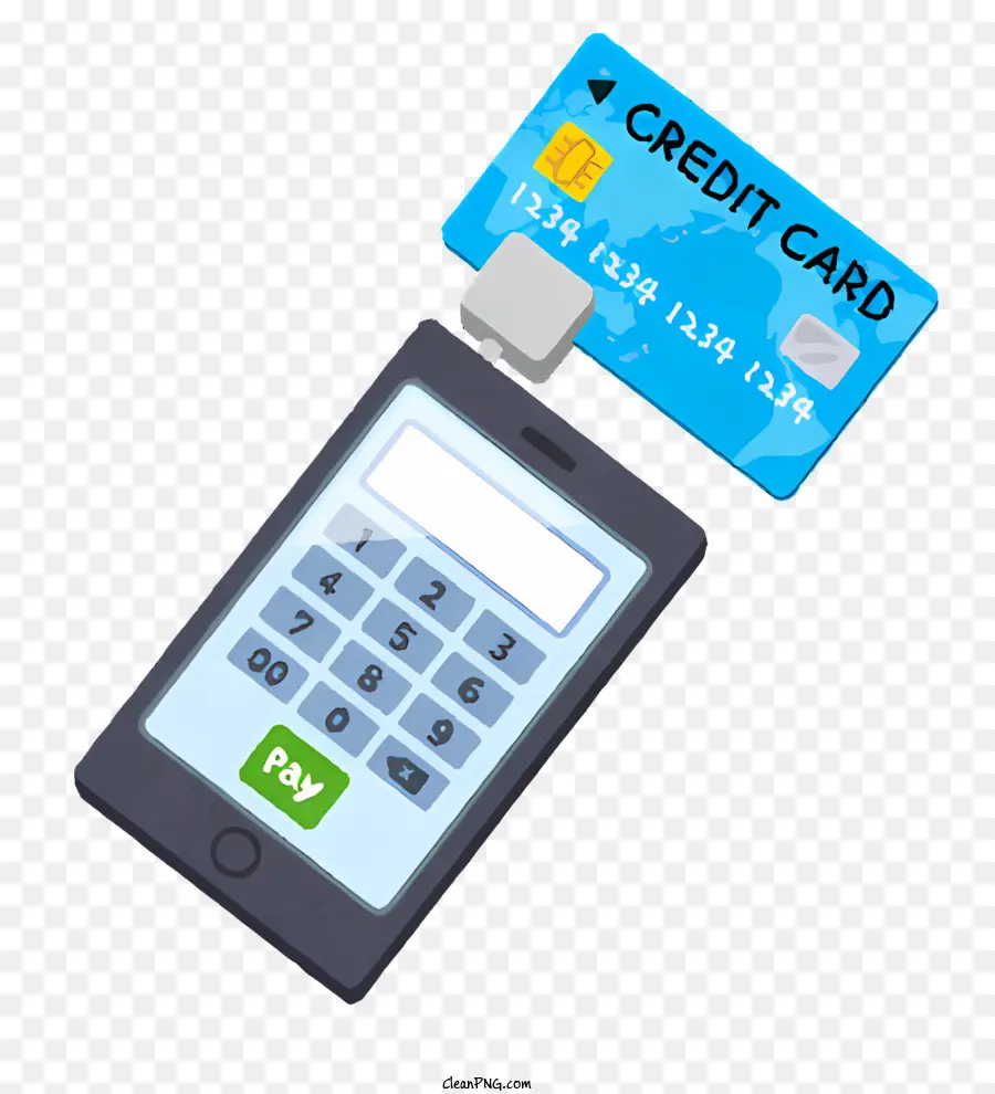 Ponsel，Kartu Kredit PNG