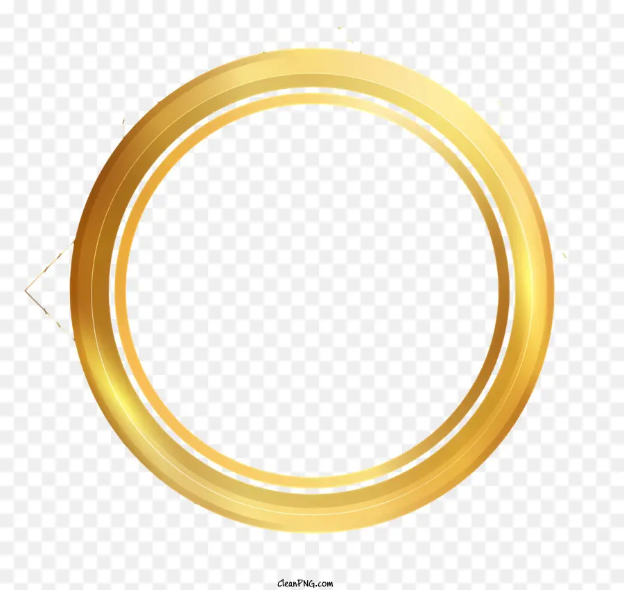 Lingkaran Emas，Cincin Emas PNG