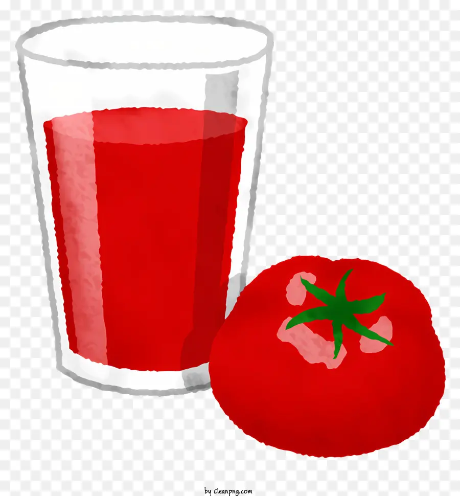 Jus Tomat，Tomat Merah PNG