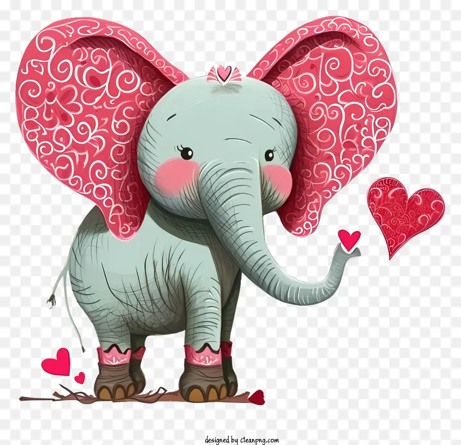 Gajah Lucu，Gajah Yang Menyenangkan PNG