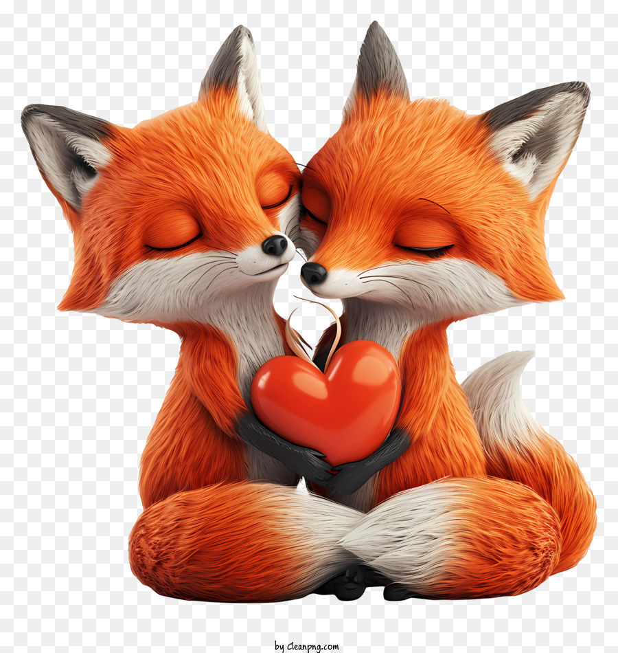 Valentine Fox, Rubah, Memeluk gambar png