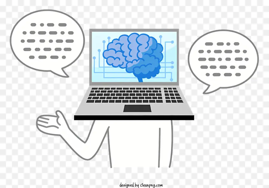 Otak，Komputer Laptop PNG