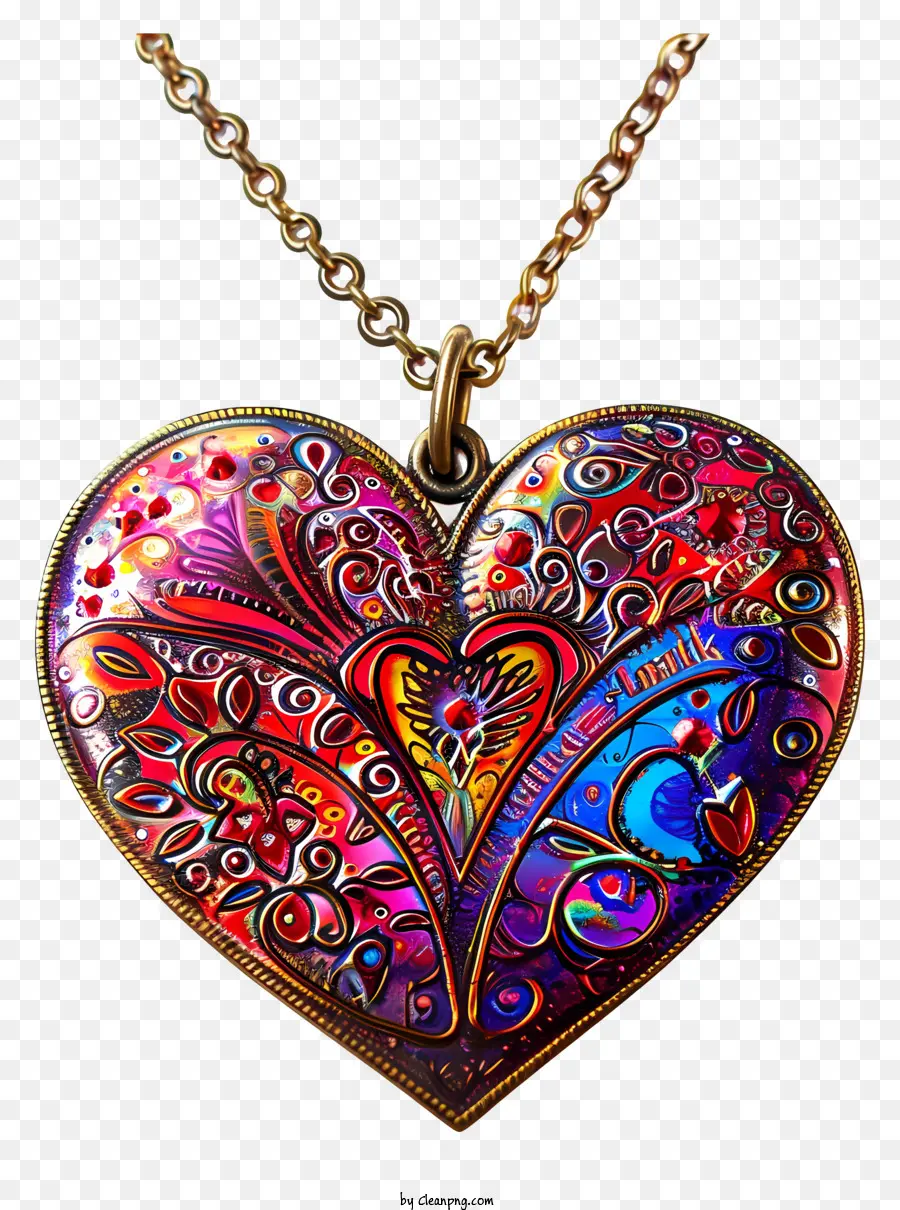 Perhiasan Hari Kasih Sayang，Liontin Hati PNG