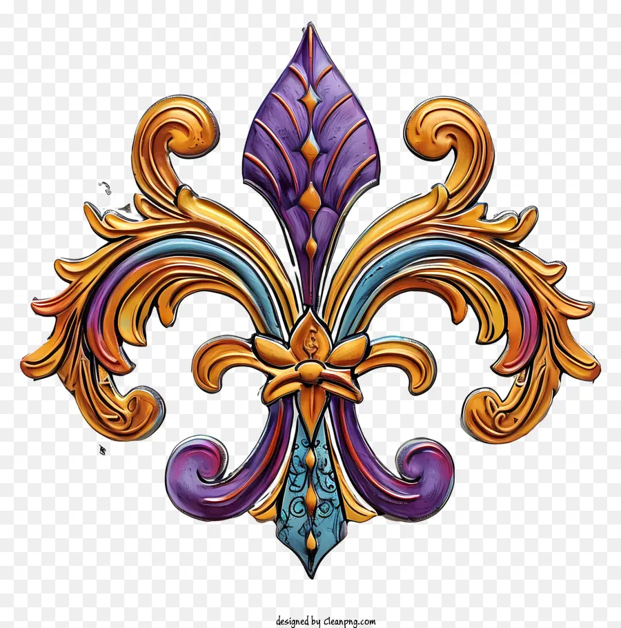 Fleur De Lis，Ornamen PNG